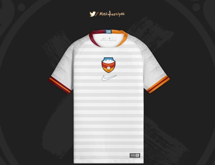 Kayserispor Beyaz Forma (Taraftar Tasarımı)-Mustafa Erciyes