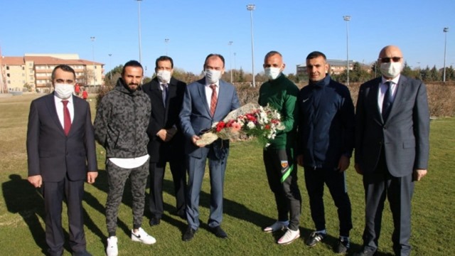 Kayseri Milli Eğitim Müdürülüğünden Kayserispor'a Ziyaret.