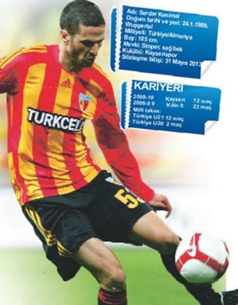 Serdar Kesimal A Milli Takıma Davet Edildi