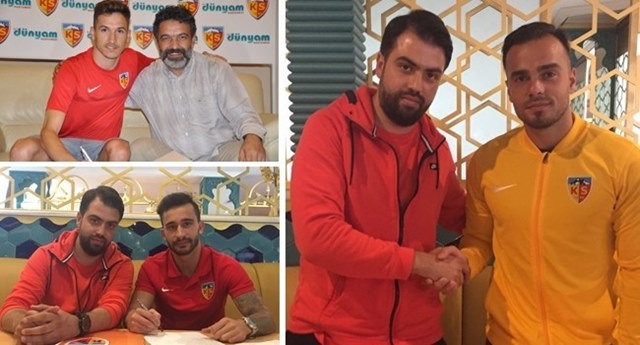 Kayserispor, Erkan Kaş,Tiago Jorge Olıveira Lopes ve Canberk Aydın anlaştı.