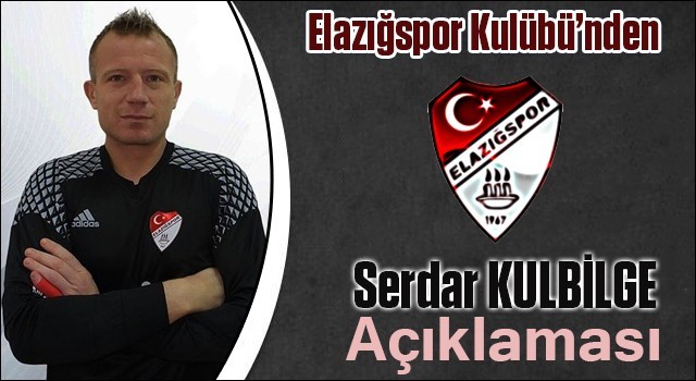 Kayserispor, kalecisi Serdar Kulbilge Elazığspor ile anlaştı.