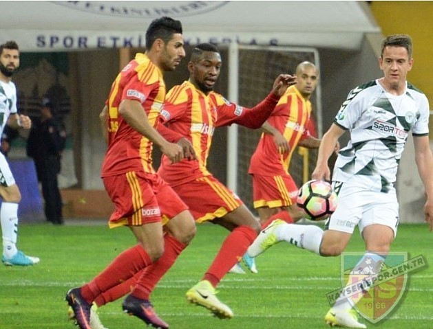 2016-2017 Süper Lig:Kayserispor 2-1 Konyaspor