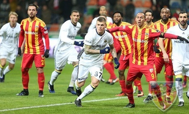 2016-2017 Süper Lig:Kayserispor 4-1 Fenerbahçe