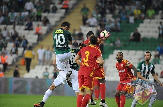 2016-2017 Süper Lig: Bursaspor 3-1 Kayserispor