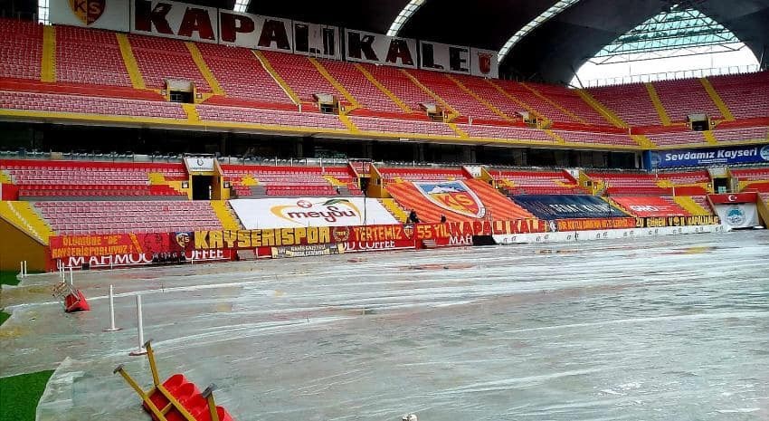 Kadir Has Stadı Kayserispor-Antalyaspor Maçına Hazır