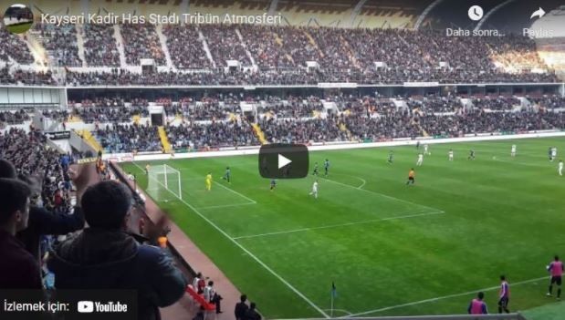 Bir Zamanlar Erciyesspor-Sivasspor Tribün Çekimleri