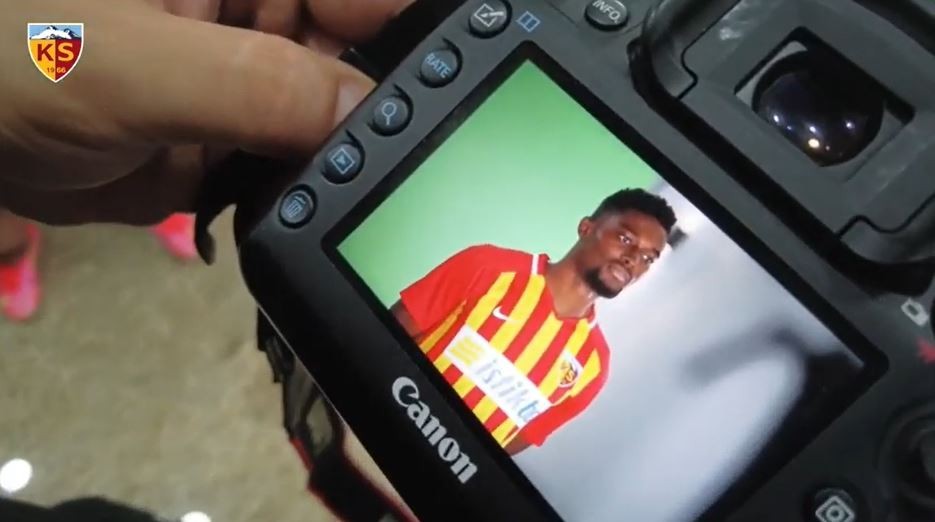 Kayserispor'da Fotoğraf Çekim Videoları