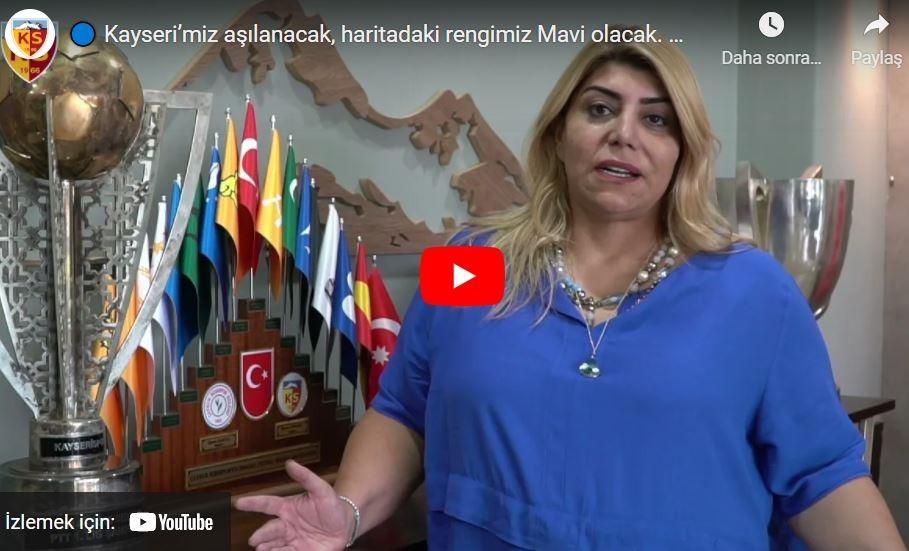 Kayserispor'dan Aşı Kampanyasına Destek Videosu