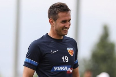 Mario Gavranovic Kayserispor ile ilk antrenmanına çıktı.