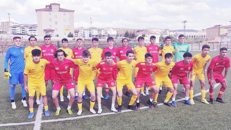 kayserispor u15 takimi akdagmadeni kayserispor okulu ile mac yapti kayserispor org