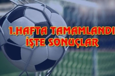 Kayseri Süper Amatör Liginde 1.Hafta Maçları Oynandı.