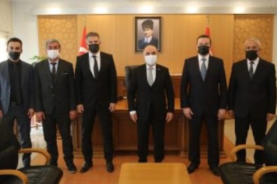 Kayseri ASFK yönetimi Vali'yi Ziyaret Etti.