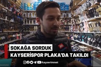 Taraftarlar Kayserispor'u Değerlendirdiler.