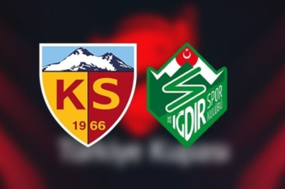 Kayserispor'un Türkiye Kupasındaki Rakibi Igdır FK oldu.