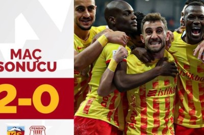 2023-2024 Süper Lig: Kayserispor 2-0 Pendikspor
