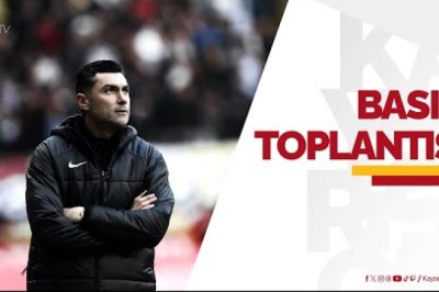 Teknik Direktörümüz Burak Yılmaz'ın Antalyaspor Maçı Sonrası Basın Toplantısı