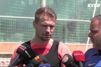 Kaptanımız Dimitrios Kolovetsios'un Trabzonspor Maçı Öncesi Açıklamaları