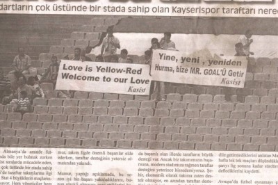 Yerel Basının Kayserispor Taraftarına Bakışı-Serdar Erbaşı