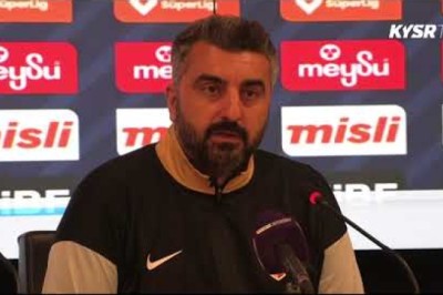 Kayserispor Teknik Direktörü Sinan Kaloğlu Gaziantep FK Maçı için Neler Dedi?