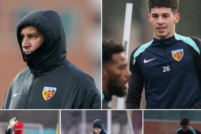 Kayserispor'da Antrenman Günlüğü 04.02.2025