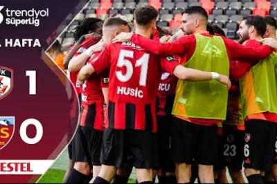 2024-2025 Süper Lig: Gaziantep FK 1-0 Kayserispor (Maç Özetleri)