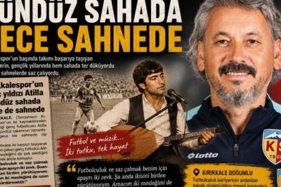 Gündüz Sahada, Gece Sahnede...
