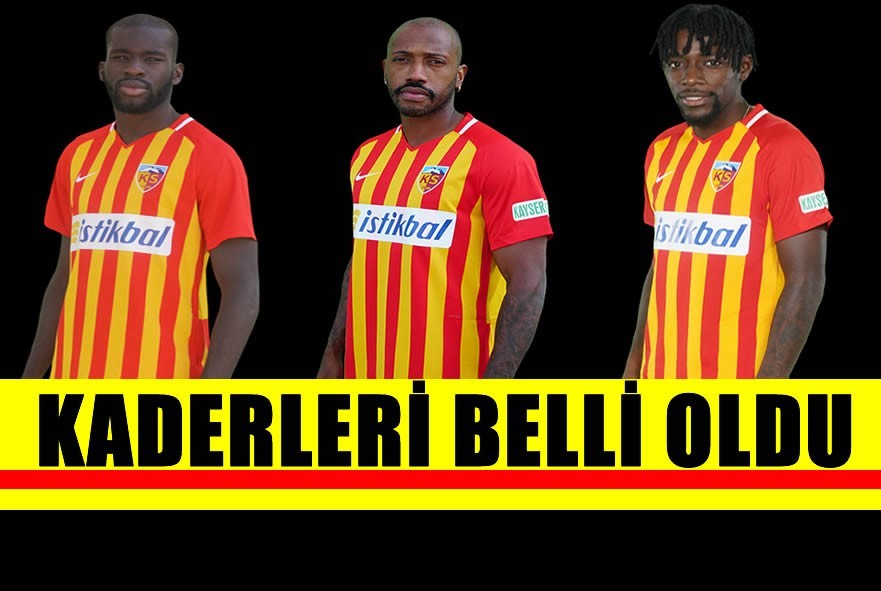 Kaderleri Belli Oldu.