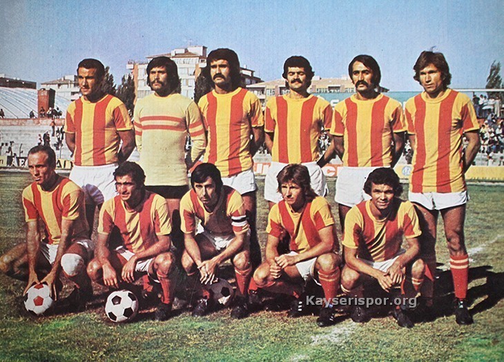 1977-1978 2.Lig: Kayserispor Kadrosu