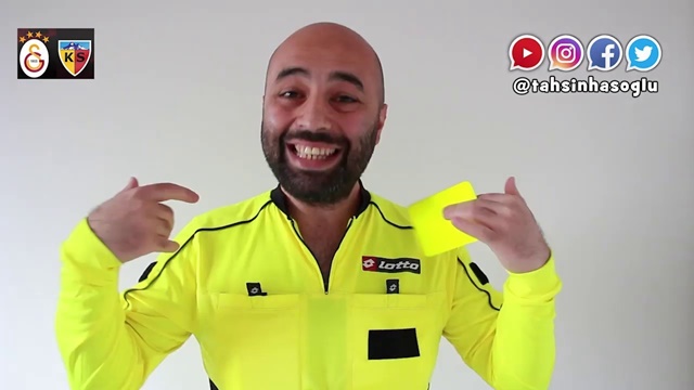 Galatasaray Kayserispor Maç Hakemleri:) (Temsili)-Tahsin Hasoğlu