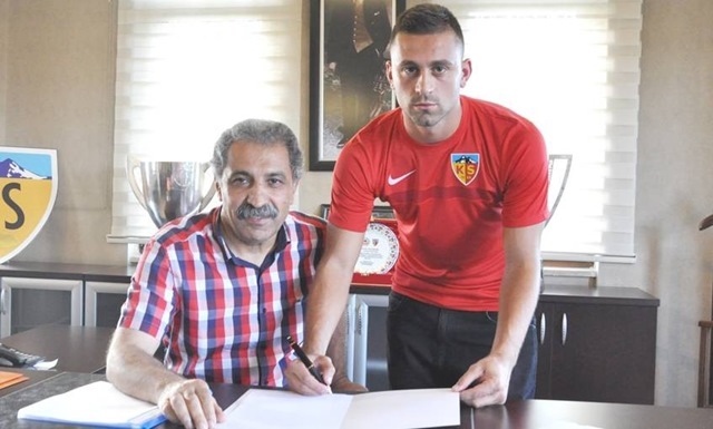Kayserispor Dejan Meleg ile Sözleşme imzaladı.