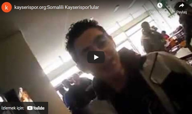 Somalili Kayserispor'lular