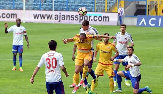 2016-2017 Süper Lig:Karabükspor 2-2 Kayserispor