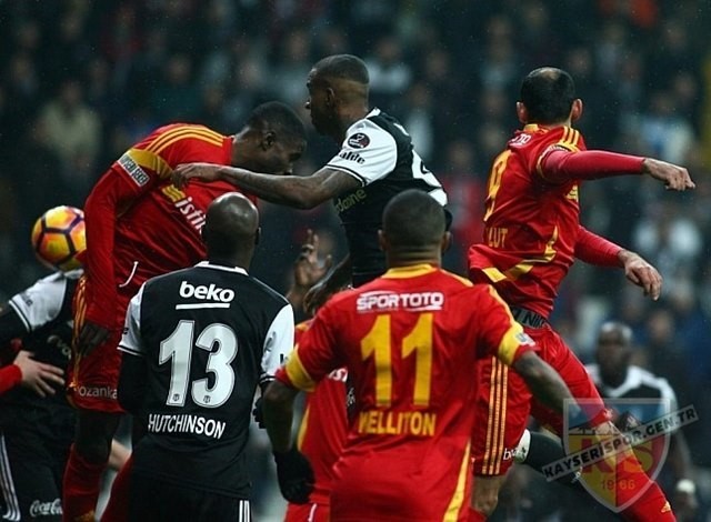 2016-2017 Süper Lig:Beşiktaş 2-2 Kayserispor