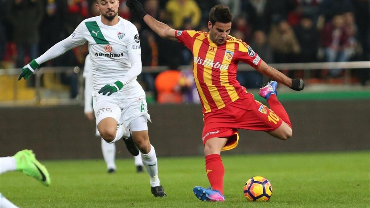 2016-2017 Süper Lig Kayserispor 2-0 Bursaspor