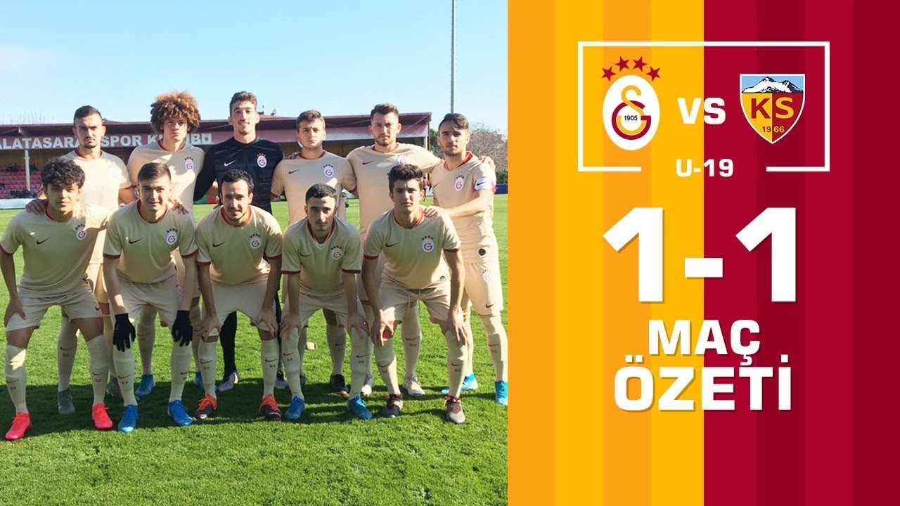 2019-2020 U19 Ligi:Galatasaray U19 1-1 Kayserispor U19