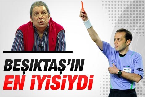 Toroğlu: Beşiktaş'ın en iyisi Cüneyt Çakır'dı
