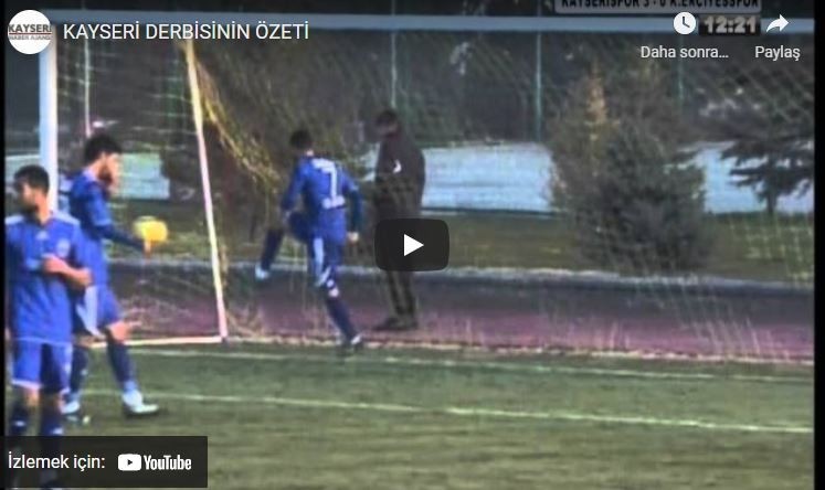 2013-2014 Hazırlık Maçı: Kayserispor 5-1 Erciyesspor Maçının Özeti