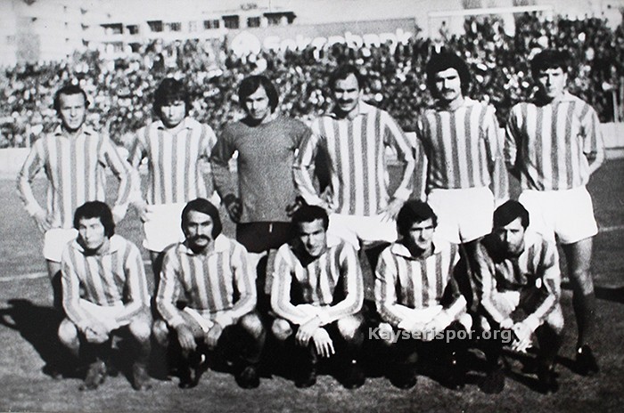 1976-1977 Sezonu 2.Lig Kayserispor Kadrosu