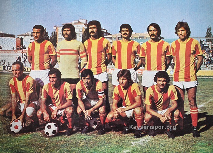 1977-1978 2.Lig: Kayserispor Kadrosu