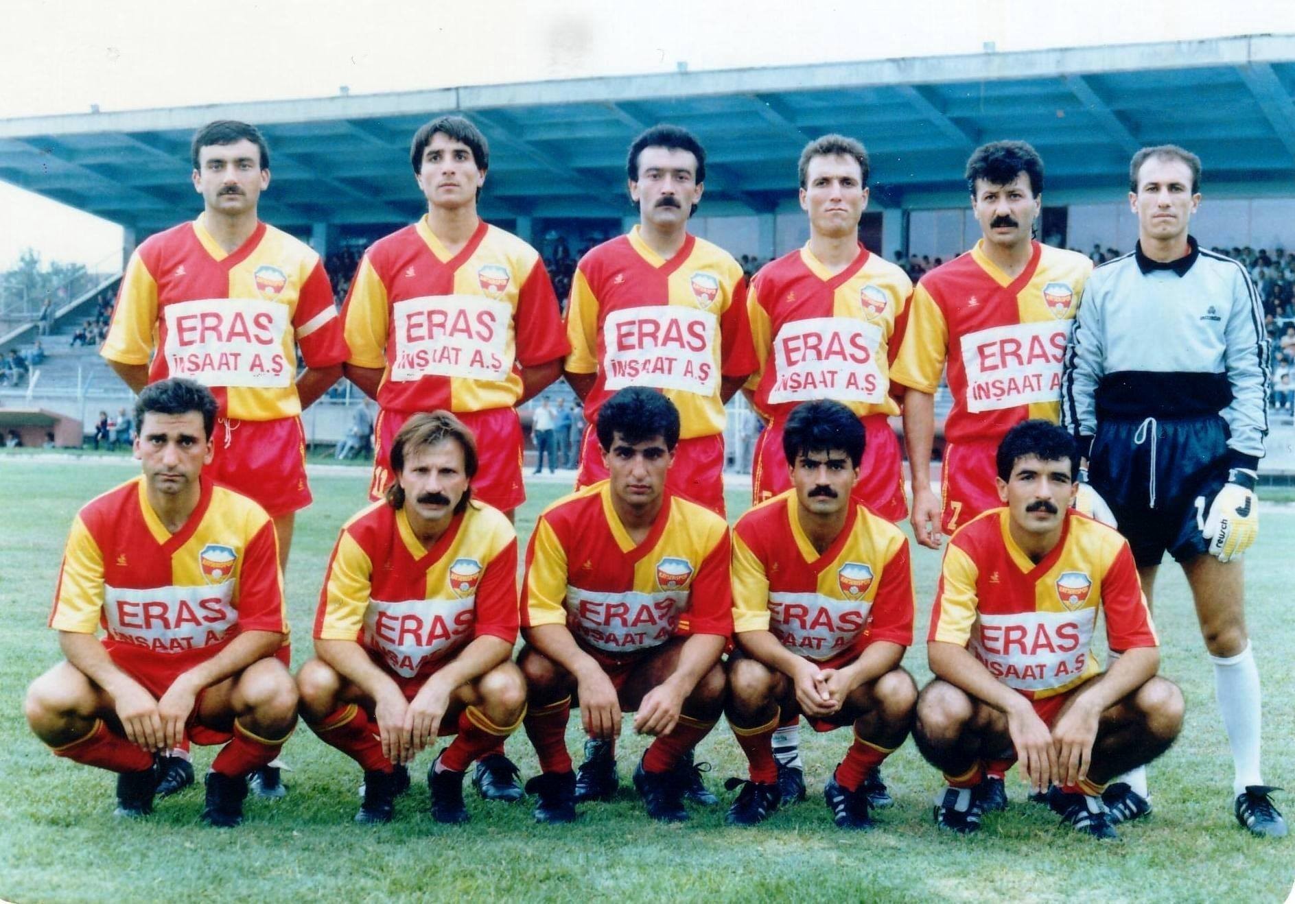 1989-1990 Kayserispor Takım Kadrosu