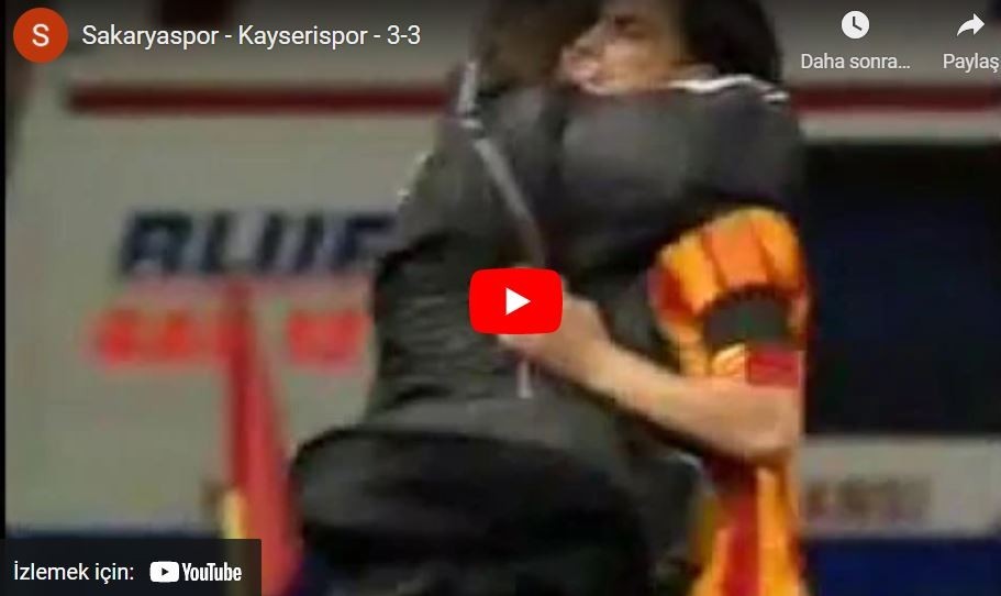 2006-2007 Süper Lig: Sakaryaspor 3-3 Kayserispor