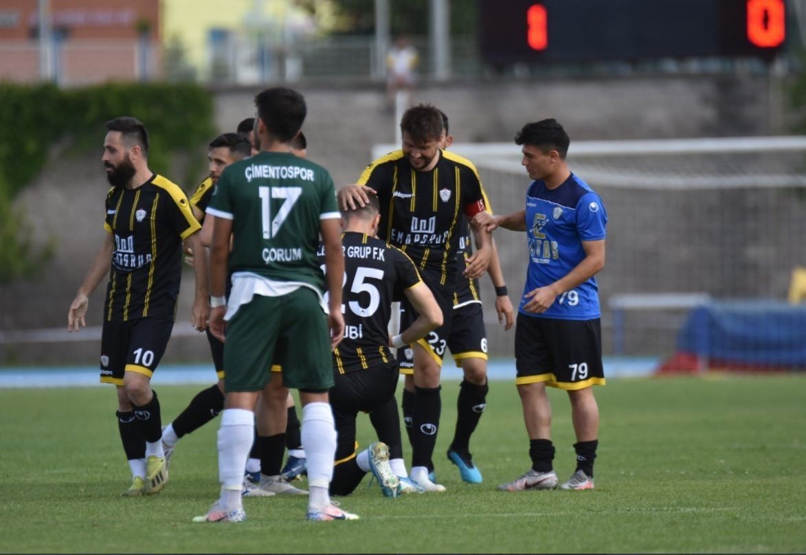 2020-2021 Bal Ligi: Çorum Çimentospor 1-0 Kayseri Emar Grup FK