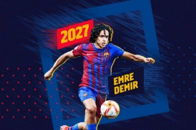 Emre Demir 400 Milyon Euro Serbest Kalma Şartı İle FC Barcelona'da