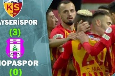 2021-2022 T.Kupası: Kayserispor 3-0 Artvin Hopaspor Maçın Tamamının Videosu