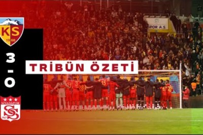 Kayserispor 3-0 Sivasspor maçına gittim! Kapalı Kale tribün özeti!