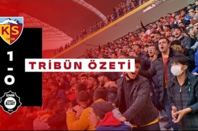 Kayserispor 1-0 Altay maçına gittim! | Kapalı Kale Tribün Özeti