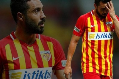 Kayserispor'lu İbrahim Akdağ Kart Görmeye Doymadı