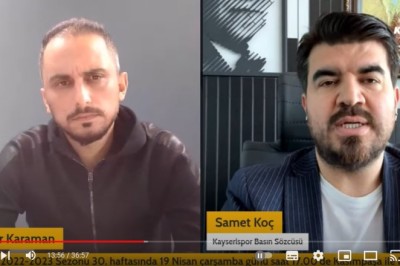 Kayserispor Basın Sözcüsü Samet Koç Taraftarların Sorularını Yanıtladı