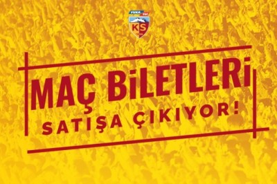 Kayserispor-Alanyaspor Maçı Biletleri Satışa Çıkıyor