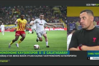 Kayserispor Teknik Direktörü Çağdaş Atan TRT Spor'a konuştu
